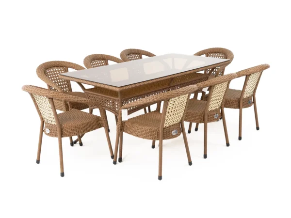 DECO Rectangular Dining Table for 8-person